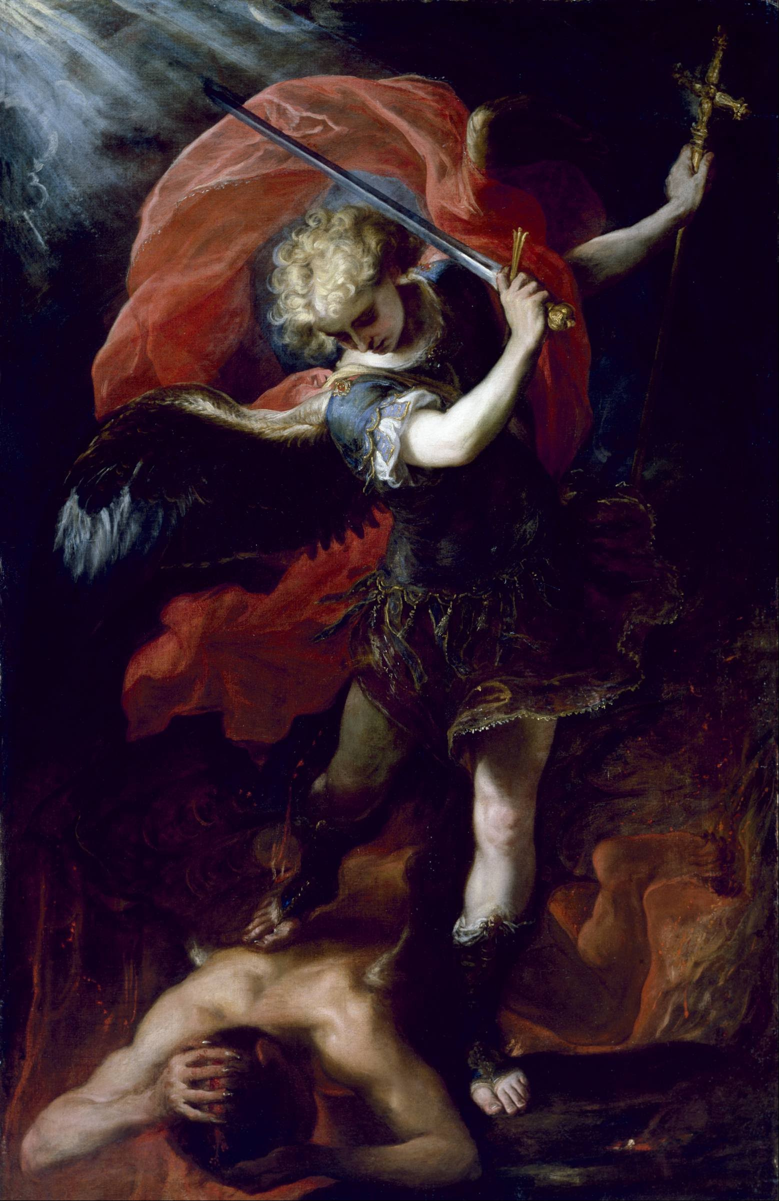 Saint Michael by Claudio Coello